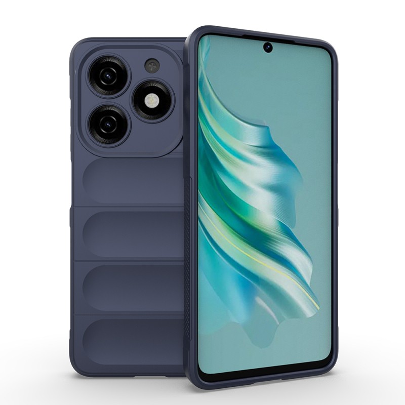 Infinix Hot 40i Case Flexible TPU Hollow Back Surface Design Zore Etnik Silicone Cover - 2