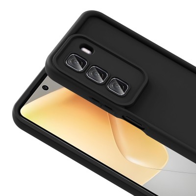 Infinix Hot 50 4G Case Camera Protection Zore Ananas Cover - 7