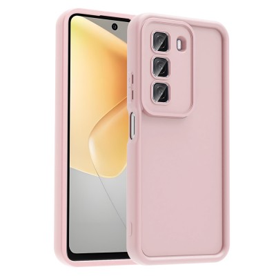 Infinix Hot 50 4G Case Camera Protection Zore Ananas Cover - 3