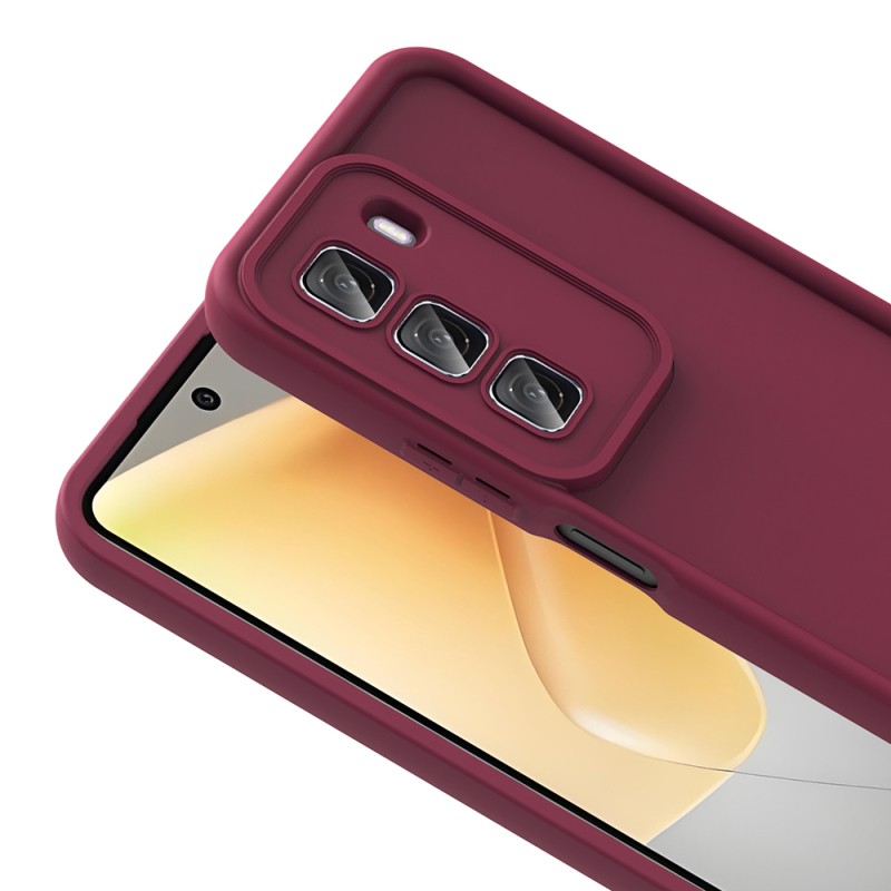 Infinix Hot 50 4G Case Camera Protection Zore Ananas Cover - 13