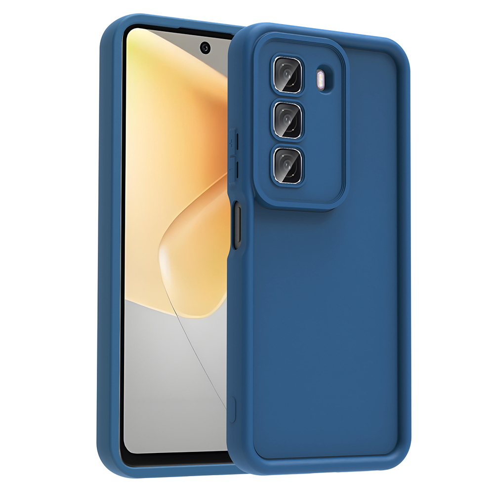 İnfinix Hot 50 4G Kılıf Kamera Korumalı NXXA Ananas Kapak - Koyu Yeşil
