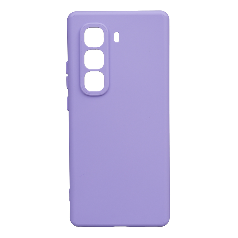 İnfinix Hot 50 Pro Plus 4G Kılıf Zore Biye Silikon - Lila