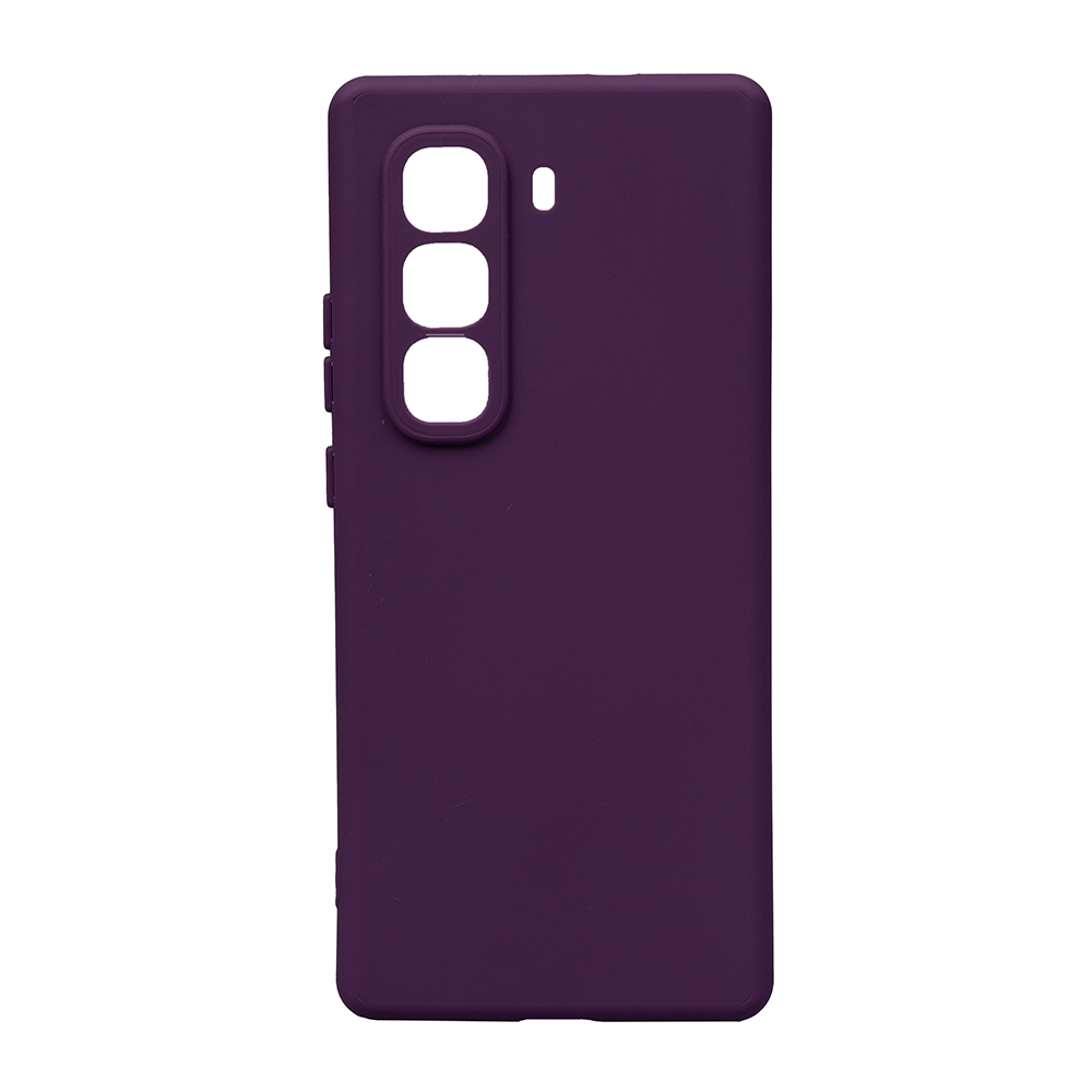 İnfinix Hot 50 Pro Plus 4G Kılıf Zore Biye Silikon - Mor