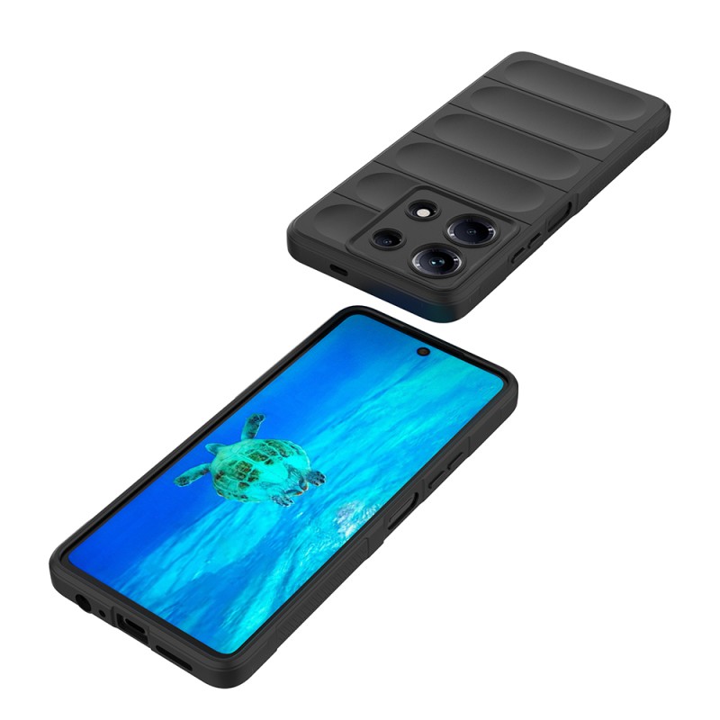 Infinix Note 30 4G Case Flexible TPU Hollow Back Surface Design Zore Etnik Silicone Cover - 24
