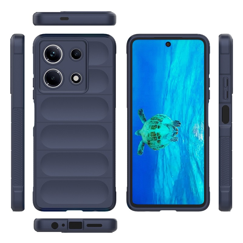 Infinix Note 30 4G Case Flexible TPU Hollow Back Surface Design Zore Etnik Silicone Cover - 22