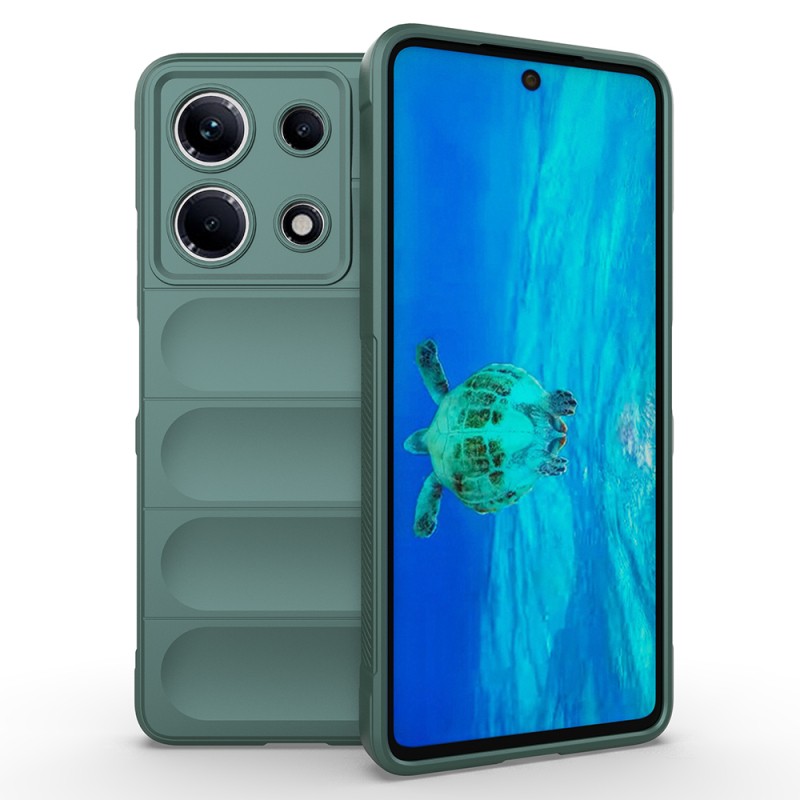 Infinix Note 30 4G Case Flexible TPU Hollow Back Surface Design Zore Etnik Silicone Cover - 3