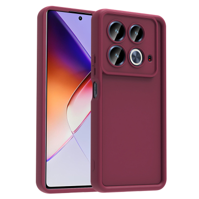 Infinix Note 40 Pro Case Camera Protection Zore Ananas Cover - Zore