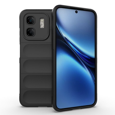 Infinix Smart 9 Case Flexible TPU Hollow Back Surface Design Zore Etnik Silicone Cover - 4