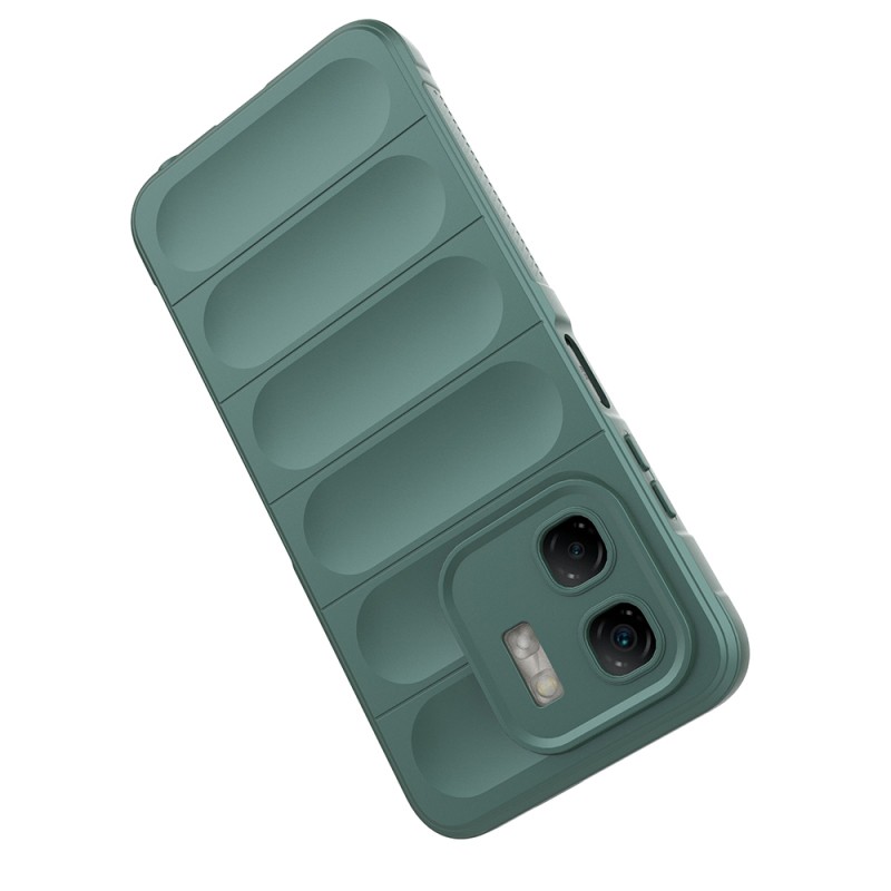 Infinix Smart 9 Case Flexible TPU Hollow Back Surface Design Zore Etnik Silicone Cover - 22