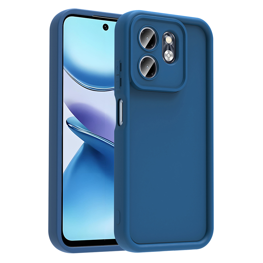 İnfinix Smart 9 Kılıf Kamera Korumalı Zore Ananas Kapak - Koyu Yeşil