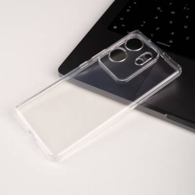 İnfinix Zero 30 4G Kılıf Zore 2mm Anti Shock Silikon Renksiz