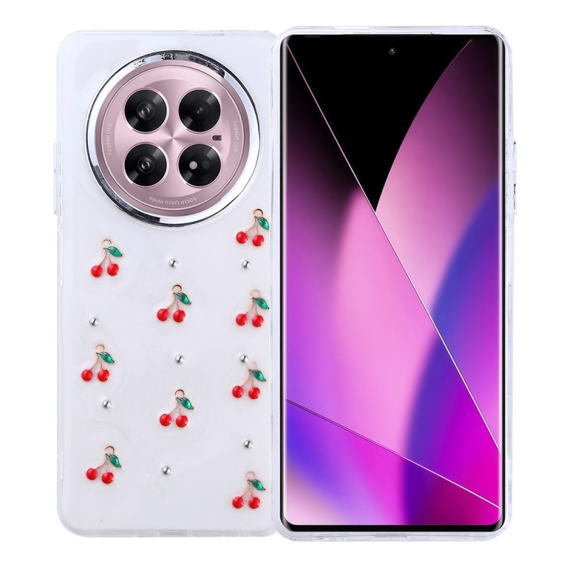 Infinix Zero 40 5G Case Airbag Design Glitter Transparent Zore Kutup Cover - 3