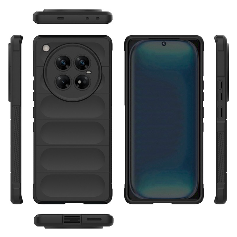 Infinix Zero 40 5G Case Flexible TPU Hollow Back Surface Design Zore Etnik Silicone Cover - 25