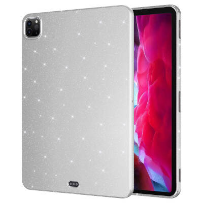 iPad Pro 11 2018 Simli Parlak Görünümlü Zore Tablet Koton Kılıf - Zore