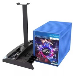 iPega PG-P4009 Playstation 4 Şarj İstasyonu ve Kulaklık Standı - Thumbnail
