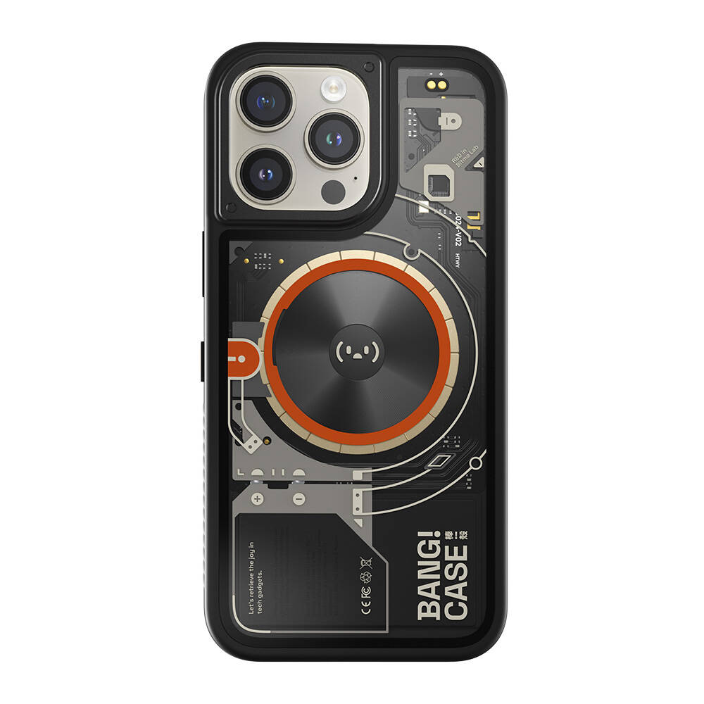 iPhone 14 Pro Max Kılıf Özelleştirilebilir 3 Fonksiyonlu Bluetooth Bağlantılı Bitmo Lab Bangcase Akı