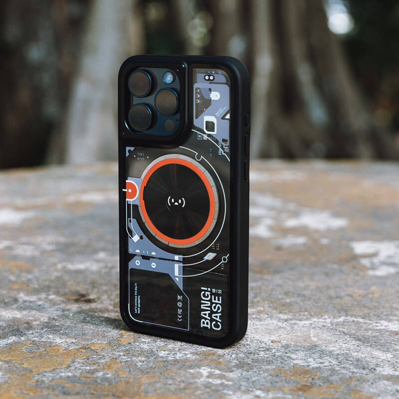 iPhone 14 Pro Max Kılıf Özelleştirilebilir 3 Fonksiyonlu Bluetooth Bağlantılı Bitmo Lab Bangcase Akıllı M-safe Kapak - 21