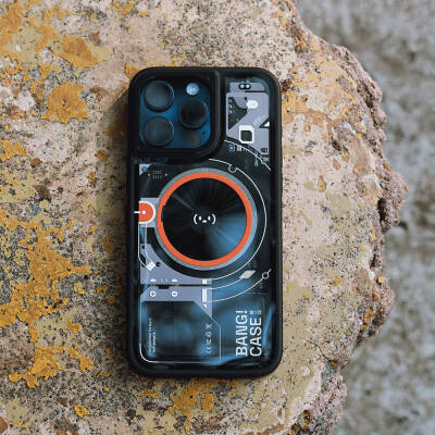 iPhone 14 Pro Max Kılıf Özelleştirilebilir 3 Fonksiyonlu Bluetooth Bağlantılı Bitmo Lab Bangcase Akıllı M-safe Kapak - 22