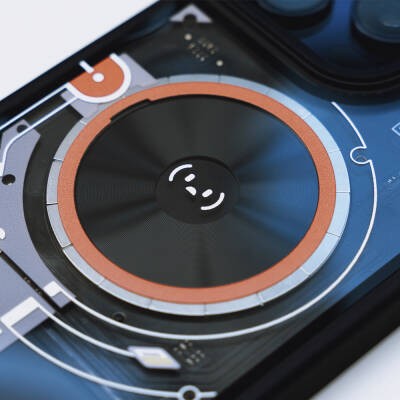 iPhone 15 Pro Max Kılıf Özelleştirilebilir 3 Fonksiyonlu Bluetooth Bağlantılı Bitmo Lab Bangcase Akıllı M-safe Kapak - 21