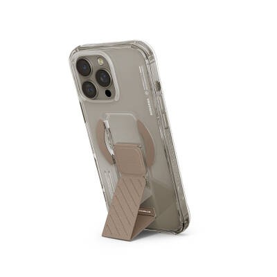 Apple iPhone 16 Pro Kılıf M-safe Şarj Özellikli Teknoloji Desenli Standlı Skinarma Axon Kapak - 9
