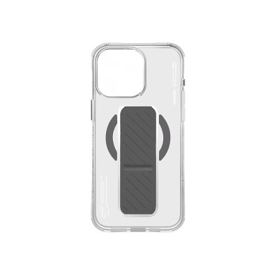 Apple iPhone 16 Pro Kılıf M-safe Şarj Özellikli Teknoloji Desenli Standlı Skinarma Axon Kapak - 12