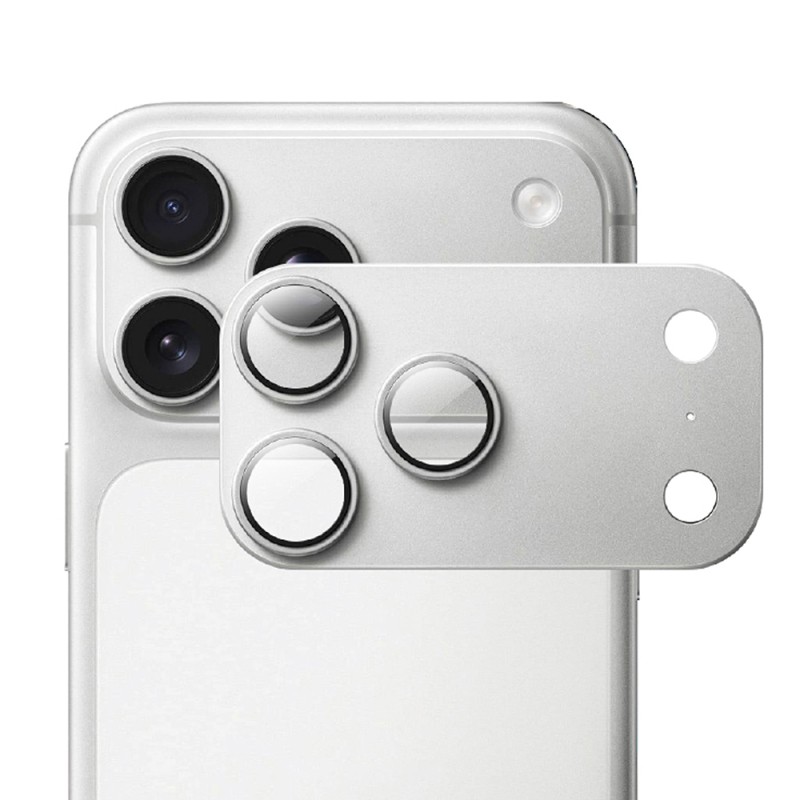 iPhone 18 Pro Max Mohseven Sapphire Alüminyum Safir Kamera Lens Koruyucu - 2
