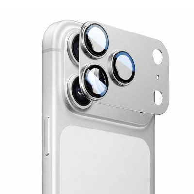 iPhone 18 Pro Mohseven Sapphire Alüminyum Safir Kamera Lens Koruyucu - 5