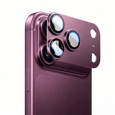 iPhone 18 Pro Mohseven Sapphire Alüminyum Safir Kamera Lens Koruyucu - 7