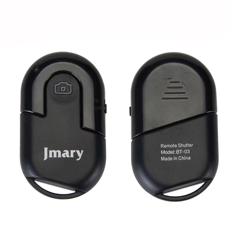 Jmary BT-03 Android ve iOS Uyumlu Bluetoothlu Fotoğraf Çekim Kumandası - Siyah