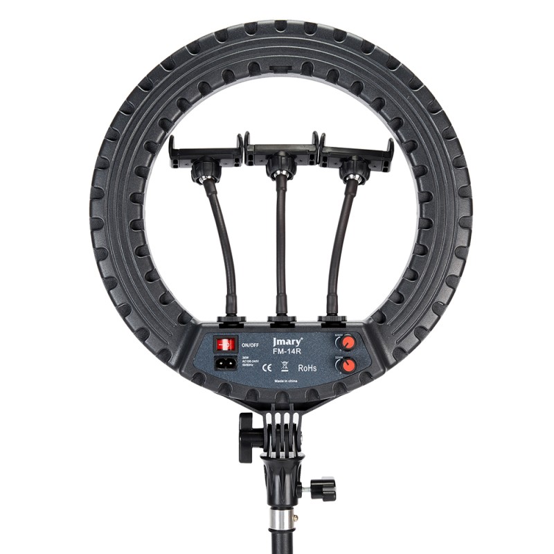 Jmary FM-14R Kumandalı 34cm Işıklı Telefon Tutucu Ring Light - 21