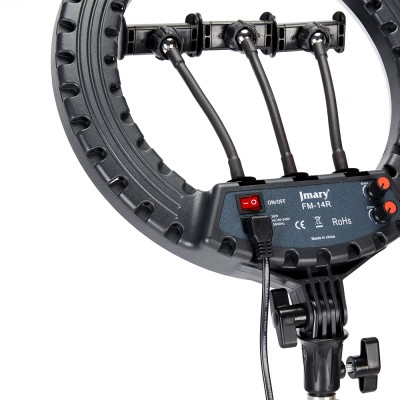Jmary FM-14R Kumandalı 34cm Işıklı Telefon Tutucu Ring Light - 22