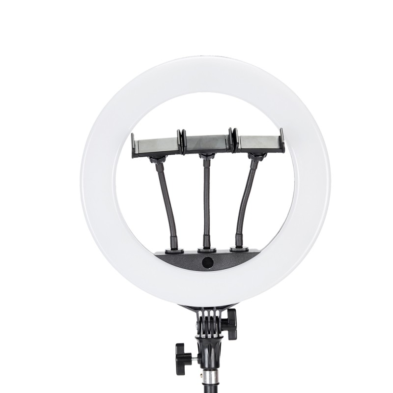 Jmary FM-14R Kumandalı 34cm Işıklı Telefon Tutucu Ring Light - 2
