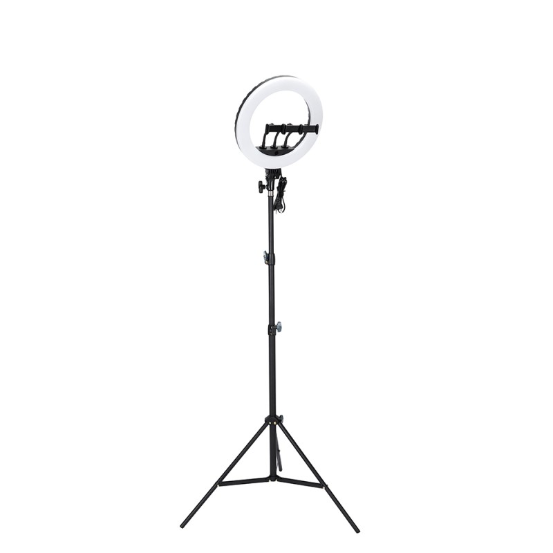 Jmary FM-14R Remote Control 34cm Lighted Phone Holder Ring Light - 4