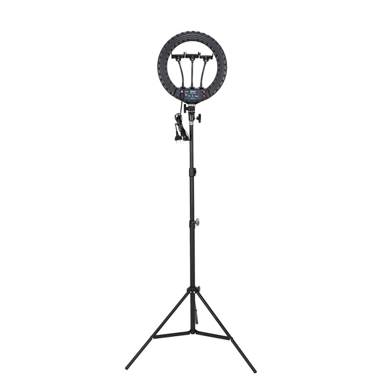 Jmary FM-14R Remote Control 34cm Lighted Phone Holder Ring Light - 9