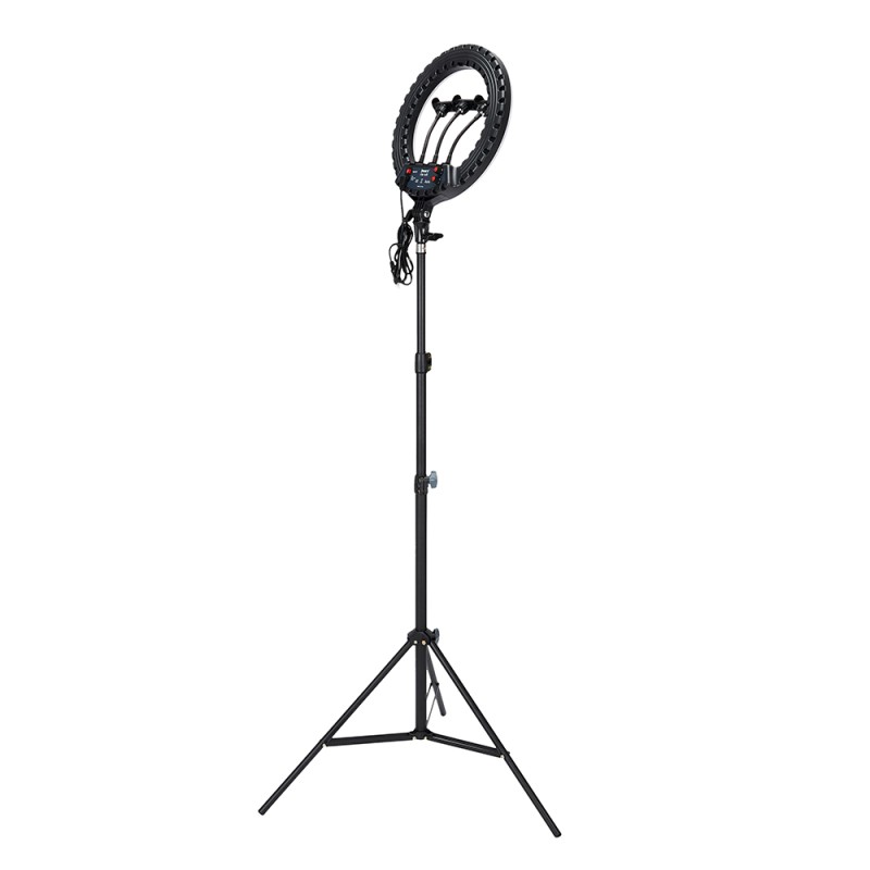 Jmary FM-14R Remote Control 34cm Lighted Phone Holder Ring Light - 13