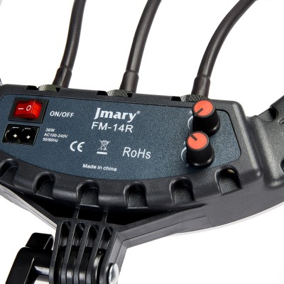Jmary FM-14R Remote Control 34cm Lighted Phone Holder Ring Light - 16