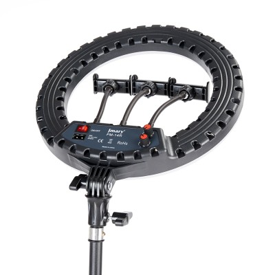 Jmary FM-14R Remote Control 34cm Lighted Phone Holder Ring Light - 17