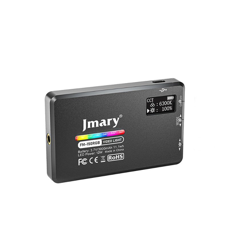 Jmary FM-150RGB RGB Led Phone-Camera Top Light - 5