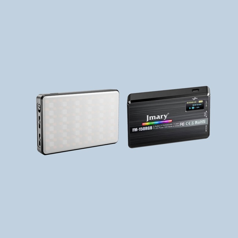 Jmary FM-150RGB RGB Led Phone-Camera Top Light - 6