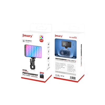 Jmary FM-150RGB RGB Led Phone-Camera Top Light - 7