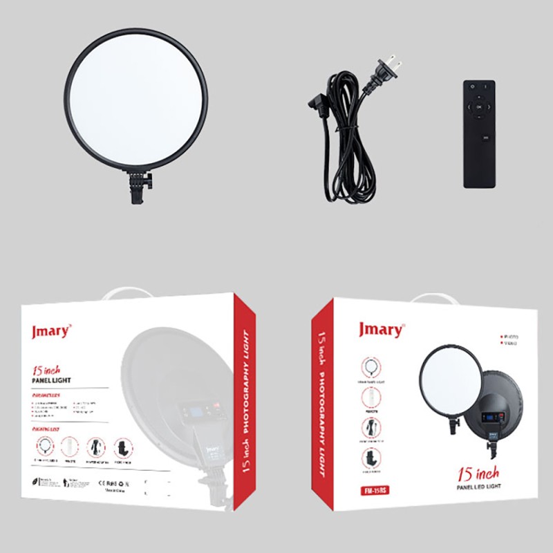 Jmary FM-15RS Kumandalı Işıklı Telefon Tutucu Ring Light - 8