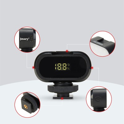 Jmary FM-16RGB Latch Digital LED Display Phone-Camera RGB Lamp 750mAh - 4