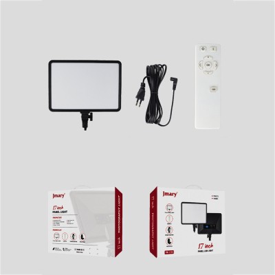 Jmary FM-17RS 17 inch LED Panel Video Light with Remote Control Digital Display - 7
