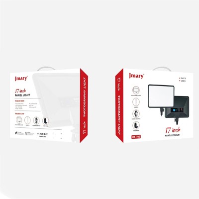 Jmary FM-17RS 17 inch LED Panel Video Light with Remote Control Digital Display - 8