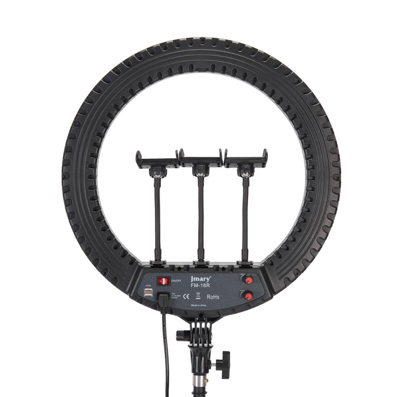 Jmary FM-18R Remote Control 43cm Lighted Phone Holder Ring Light - 7