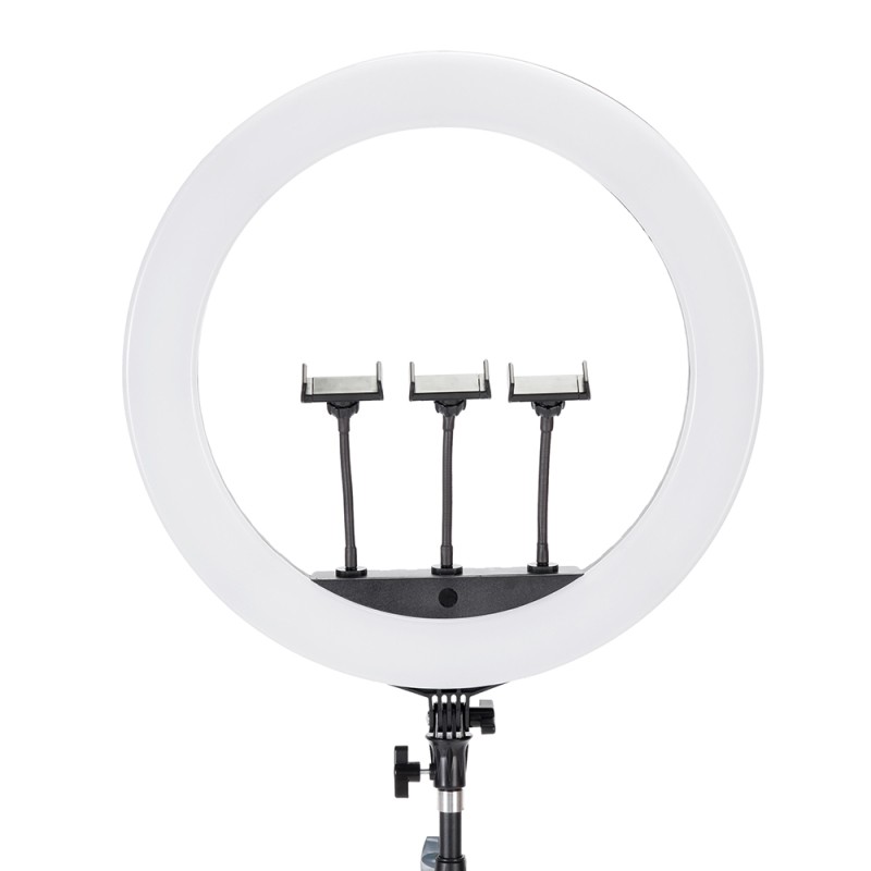 Jmary FM-21R Uzaktan Kumandalı 52cm Işıklı Telefon Tutucu Ring Light - 2