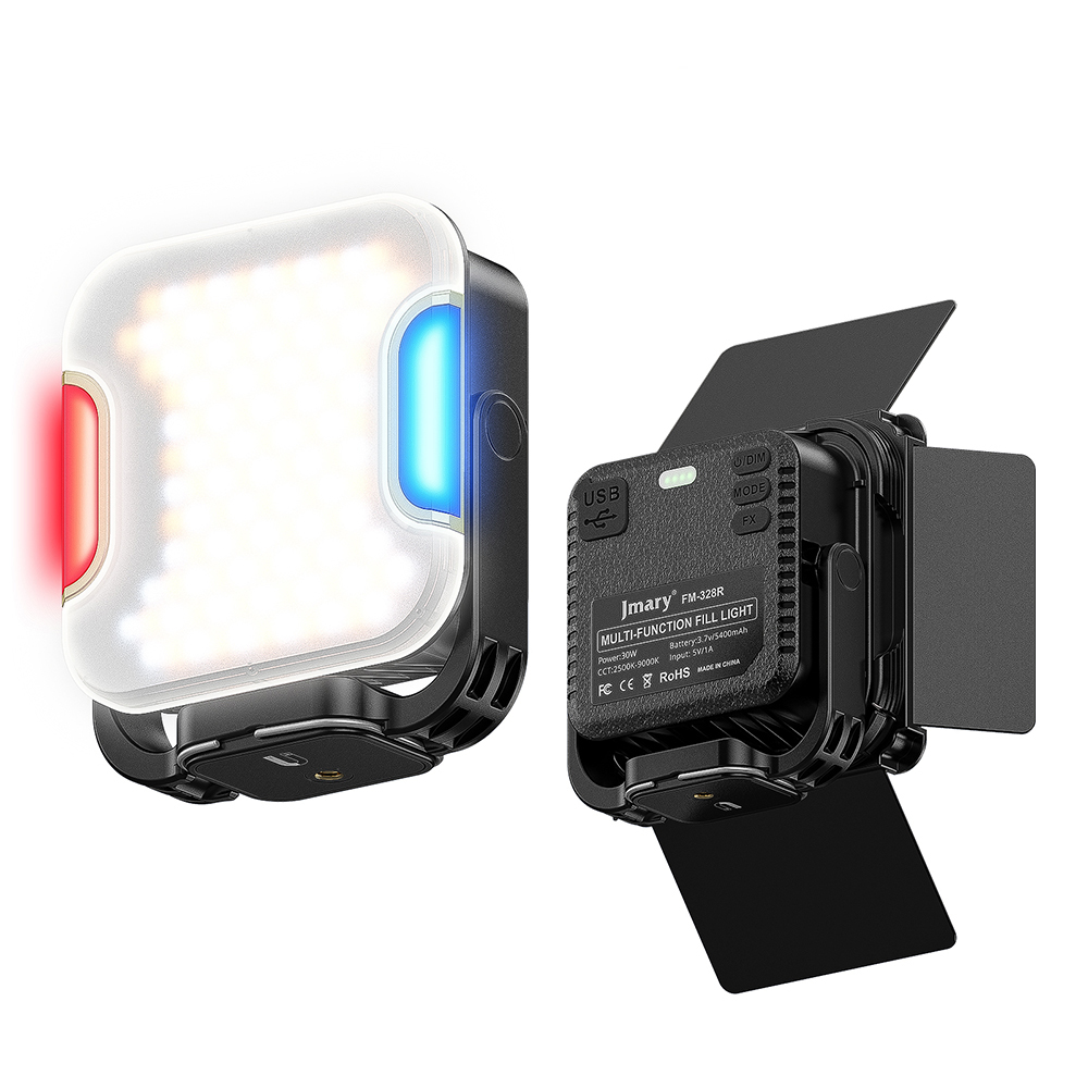 Jmary FM-328RGB Ayarlanabilir Ayaklı Askı Aparatlı LED Panel Aydınlatma Işığı 30W - Siyah