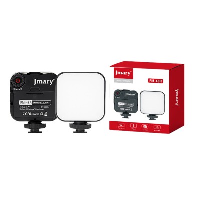 Jmary FM-48R Mini Fill Light Phone-Camera Top Battery-Powered Lighting Light - 8