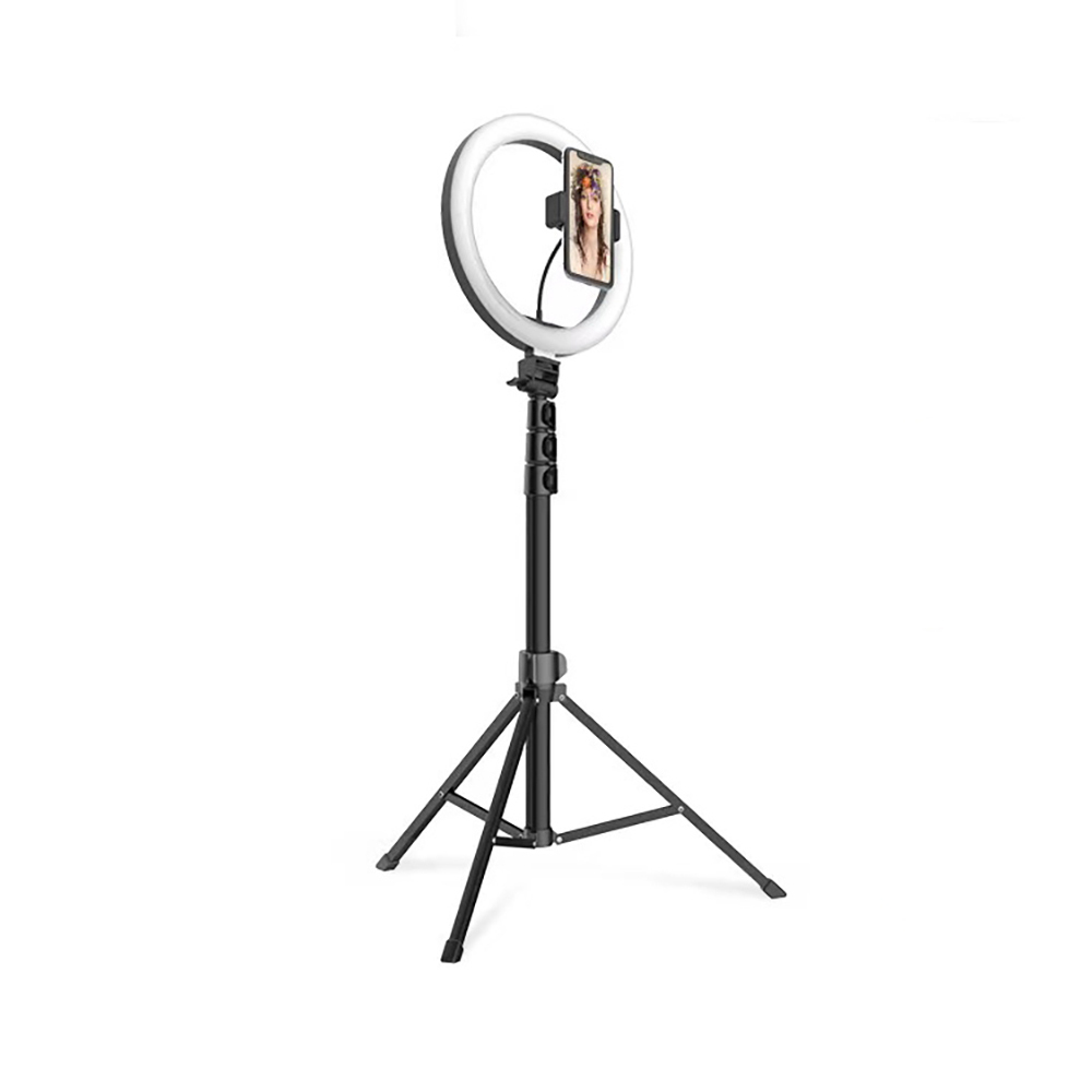 Jmary FM-536A Bluetooth Kumandalı Tripod Telefon Tutucu Ring Light - Siyah