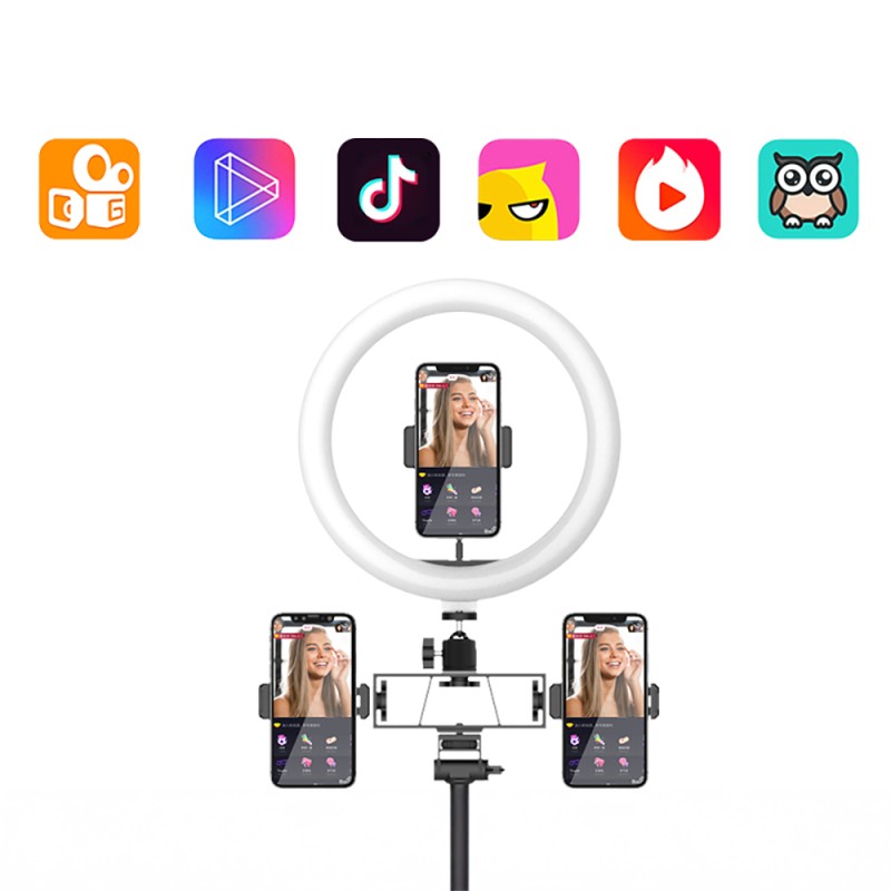 Jmary FM-536A Bluetooth Remote Control Tripod Phone Holder Ring Light - 5